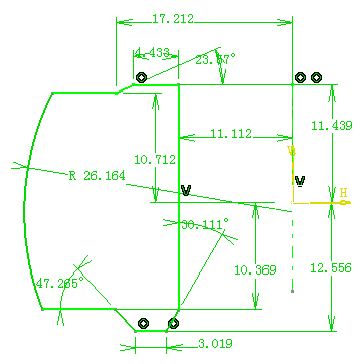 catia v5 汽车车轮草绘图