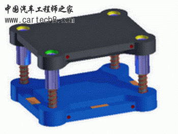 滚动导向四导柱模架.gif