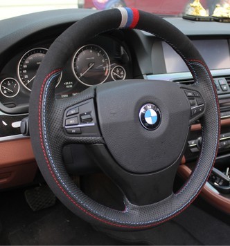 圣玛克 宝马5系GT 535i 宝马X5 640 523 真皮 翻毛手缝方向盘套