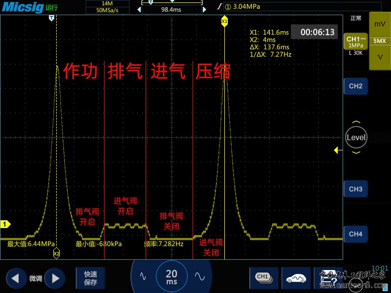 2示波器测量汽车发动机气缸内压力测试信号.jpg