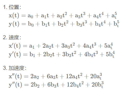 路径规划 | 五次多项式曲线 Quintic Polynomialw2.jpg