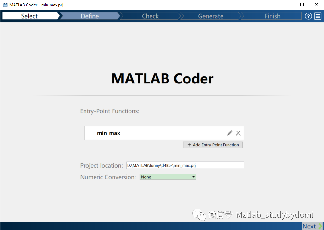 详细步骤讲解matlab代码通过Coder编译为c++并用vs2019调用w3.jpg
