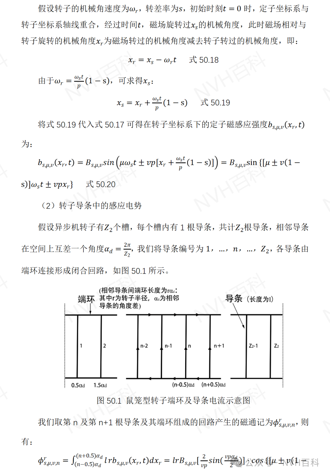 电驱动系列：五十、异步电机气隙磁场谐波分析w6.jpg