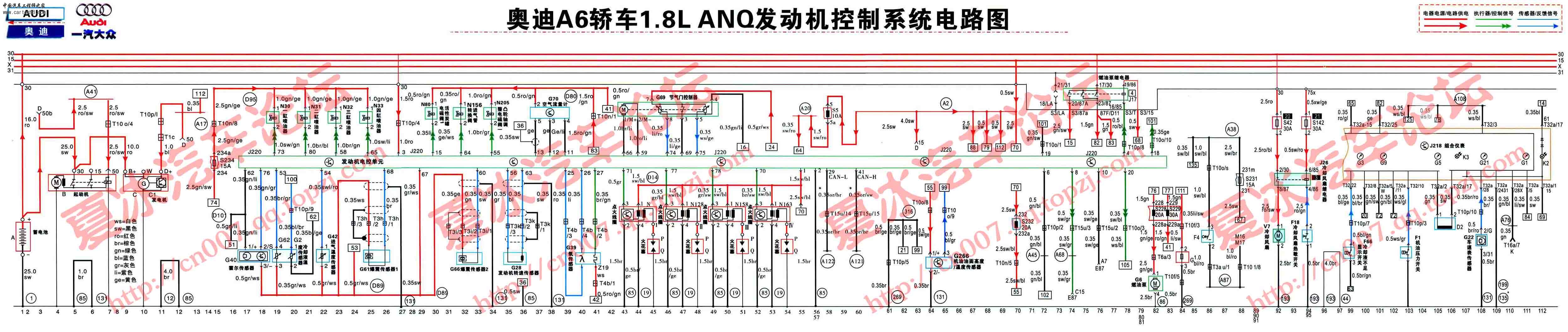 奥迪A6轿车1.8L_ANQ发动机控制系统电路图1.jpg