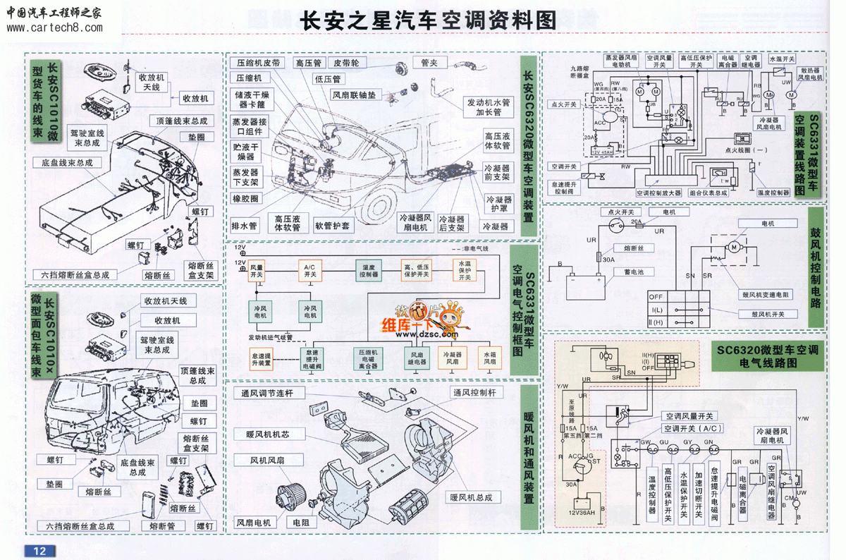 长安之星汽车空调资料图.gif