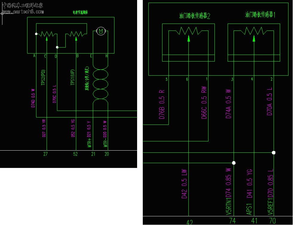 电子油门和电子节气门电路图.JPG